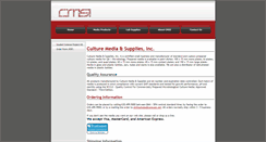 Desktop Screenshot of culturemediasupplies.com